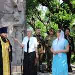  Священнослужитель принял участие в митинге в День памяти и скорби