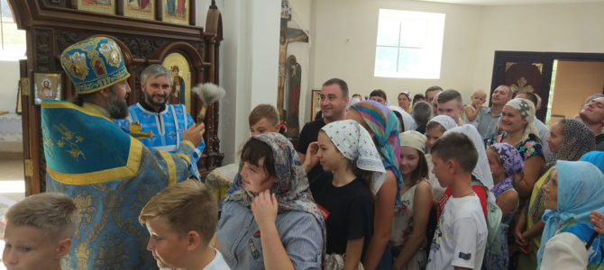 Молебен на начало нового учебного года в Свято-Казанском храме