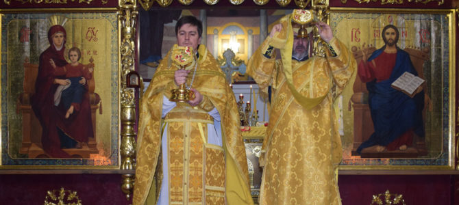 Божественная литургия на праздник свт. Николая Чудотворца