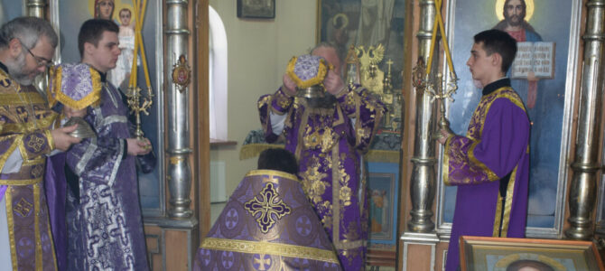 Божественная литургия в день памяти сорока мучеников Севастийских