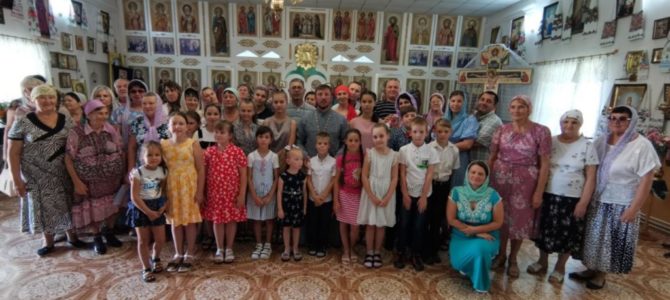 Праздник в честь Дня семьи на приходе св. ап. Фомы села Воинки
