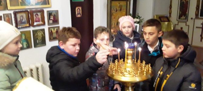 Экскурсия в храм для школьников из с. Михайловки