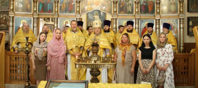 Исповедь духовенства Джанкойского благочиния в день памяти свв. Петра и Февронии
