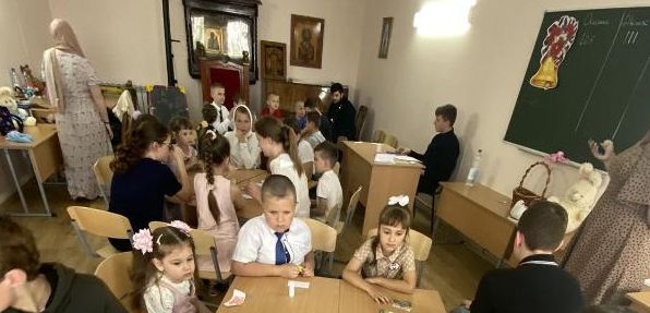 Итоговое занятие прошло в воскресной школе Свято-Покровского кафедрального собора