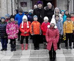 Свято-Георгиевский храм посетили обучающиеся начальных классов городской школы