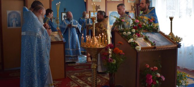 Престольный праздник храма Почаевской иконы Божией Матери
