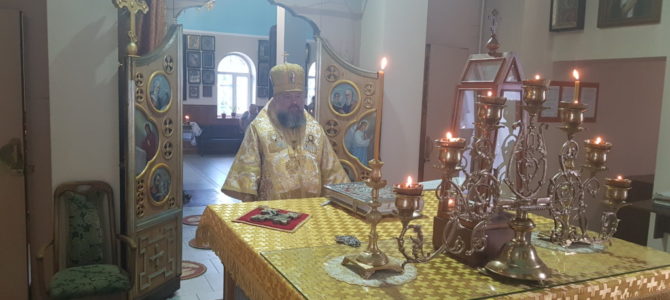 Божественная литургия в день памяти свт. Михаила,первого митрополита Киевского