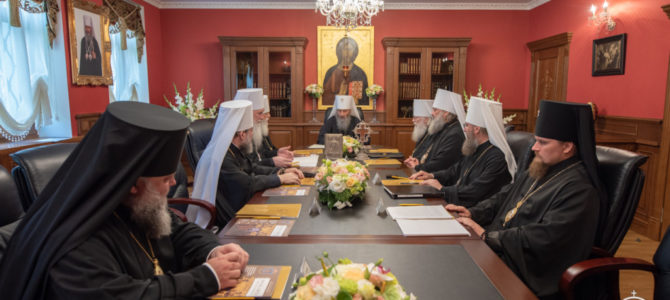 Заседание Священного Синода УПЦ состоялось в Киево-Печерской лавре
