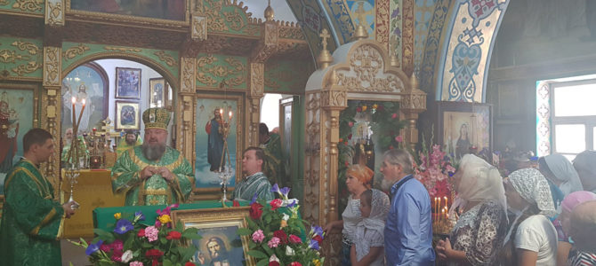 Престольный праздник храма прп. Серафима Саровского