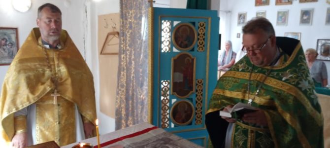 Община храма прп. Серафима с. Ермаково отметила престольное торжество