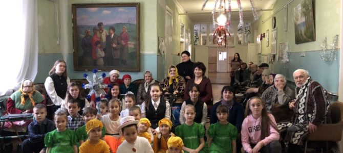 Праздник Рождества в с. Восход Красногвардейского благочиния
