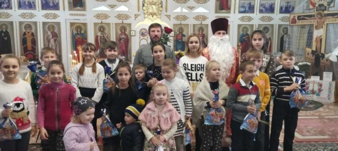 Детские праздники ко Дню Святого Николая в с. Воинка и с. Новопавловка