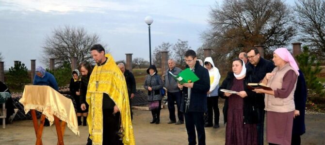 Молебен в день престольного праздника Свято-Михайловского храма в с. Новая Деревня