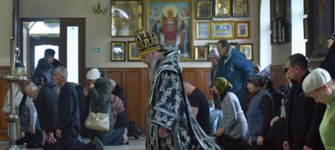 Божественная литургия Преждеосвященных Даров в среду первой седмицы Великого поста