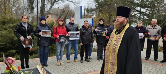 В Нижнегорском вознесли молитву о пострадавших в результате теракта в Подмосковье