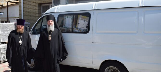 Джанкойской епархией закуплен автомобиль для доставки гуманитарных грузов в Херсонскую область