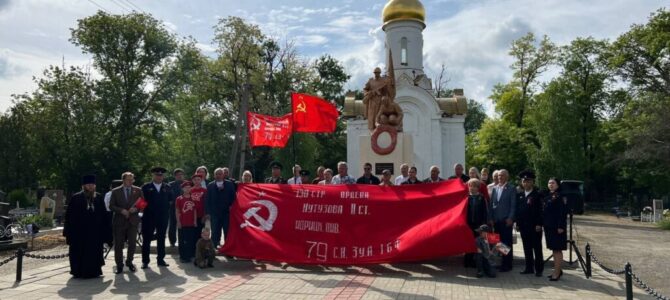 Дань памяти подвигу победителей воздали в Нижнегорском в День Победы