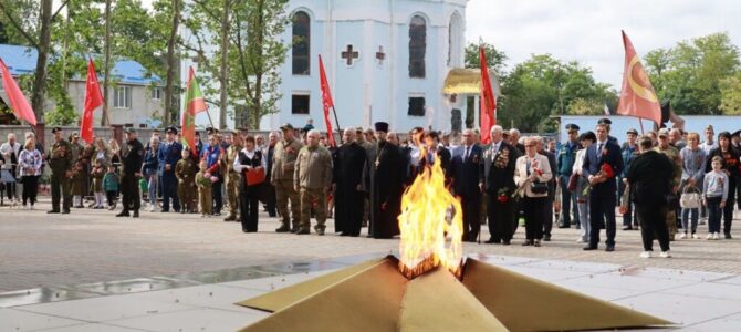 Торжественные мероприятия в п. Красногвардейском