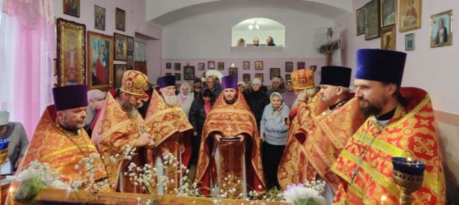 Престольный праздник храма в честь вмц. Варвары в с. Кормовом