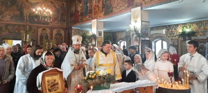 Престольный праздник Свято-Рождественского храма п. Первомайского