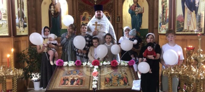 День защиты детей в храме прп. Амвросия Оптинского с. Полтавки