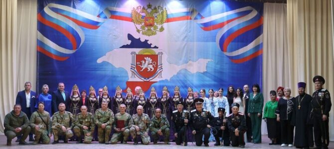 Духовенство Раздольненского благочиния приняло участие в торжествах по случаю 12-й годовщины воссоединения Крыма с Россией